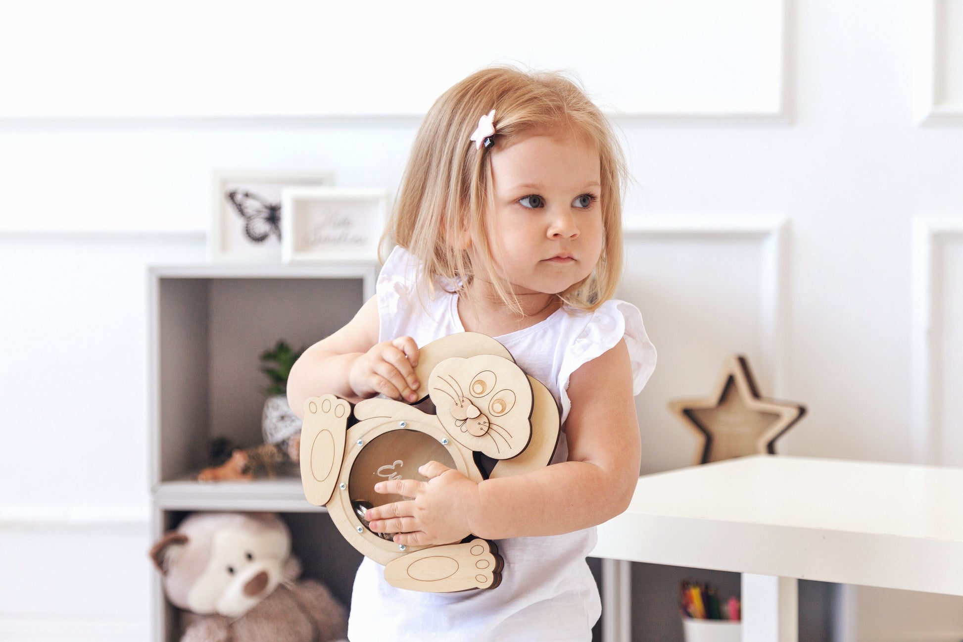 Wooden piggy bank, Easter bunny, Personalized bank Rabbit